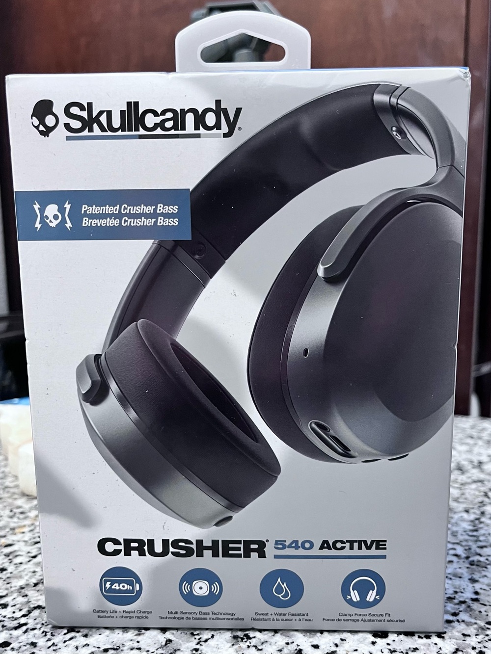 Skullcandy Crusher 540 Active Wireless Headphones - Black
